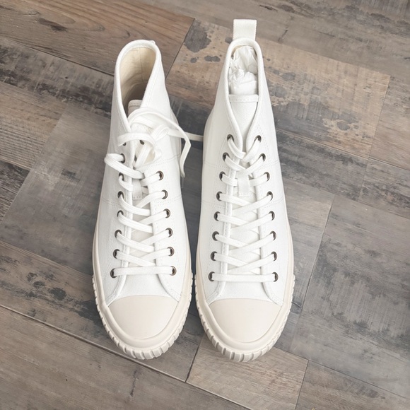 J. Crew Shoes - J.Crew White High-Top‎ Women's Sneakers